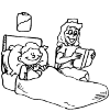 Patient in hospital
